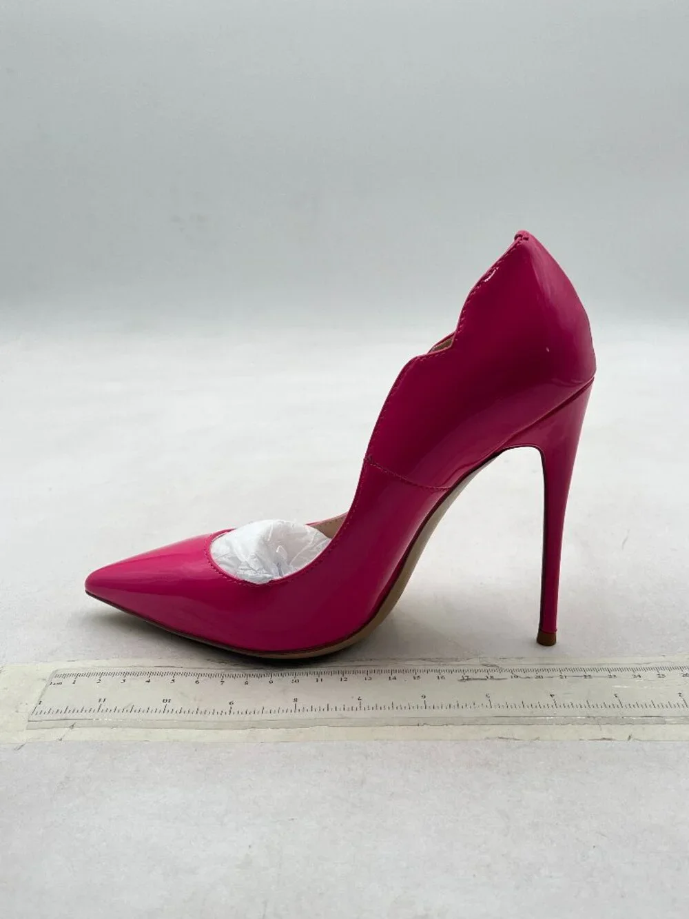 FSJ Hot Pink Pointed Toe High Heels Sexy Stiletto Pumps Office Lady Casual Shoes - Picture 2 of 8